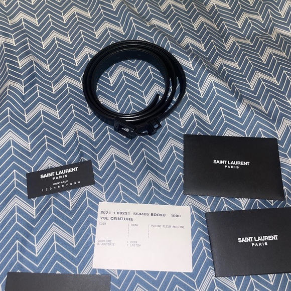 YSL women belt size 35 brand new